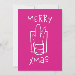 Festividades Feliz Cartão de Natal De Xmas