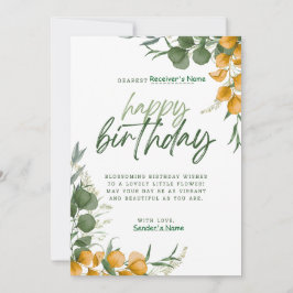 Festividades Feliz Cartão de Saudação Digital Personalizável de