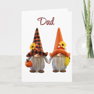 Festividades *FELIZ DIA DE AÇÃO DE GRAÇAS* *Papai* Cartão de Fé
