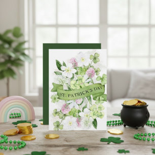 Festividades Feliz Dia de São Patrício Cartão de Boas Festas Ir