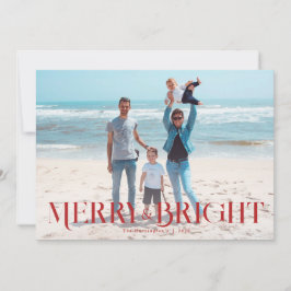 Festividades Feliz e Cartão com fotos de Natal Brilhante