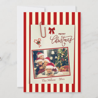 Festividades Feliz Natal Álbum de Recortes Foto Cartão de Natal