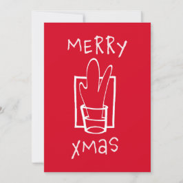 Festividades Feliz Natal cartão de Natal