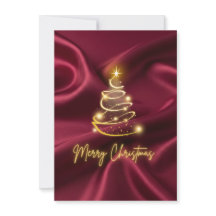 Feliz Natal Cartão de Natal Plano