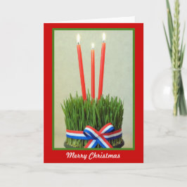 Festividades feliz natal, cartão de saudação