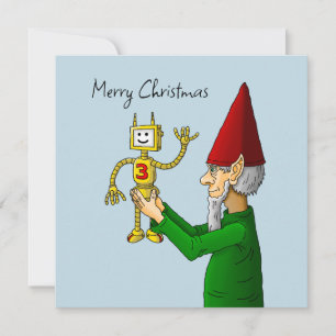 Festividades Feliz Natal do Cartão de Férias de Workshop para P