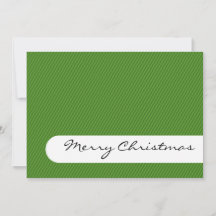 Feliz Natal - Stripes - Cartão de Saudações