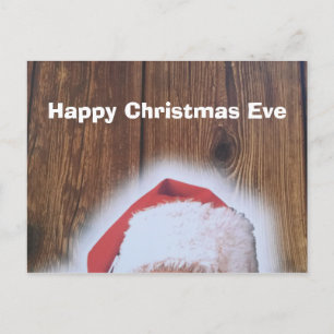 Festividades Feliz véspera de Natal, cartão postal