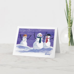 Festividades Feriado de Neve, Cartão de Natal