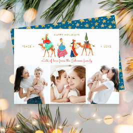 Festividades Feriado | do Natal três homens sábios | cartão de