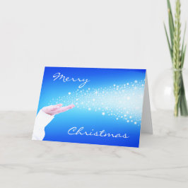 Festividades Festivo Flocos de Neve Cartão de Vestimento de Nat