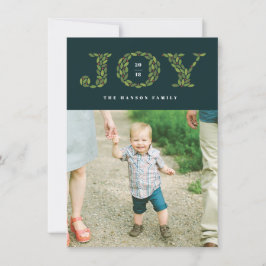 Festividades Folhas e Cartão com fotos de Férias de Berries