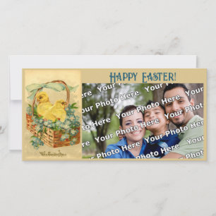 Festividades Garota no Cartão com fotos da Páscoa de Bonnet