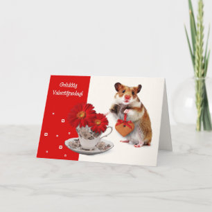 Festividades Gelukkig Valentijnsdag. Cartão de Saudação Neerlan