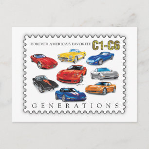 FESTIVIDADES GERAÇÕES DE CARTÃO POSTAL DE FÉRIAS DE ARTE AUTOMO