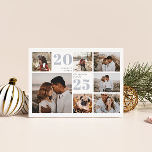 Festividades Grade de Feriado   Cartão de Colagem de Fotos Mod