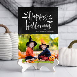 Festividades Halloween Bats | Cartão com fotos de Halloween