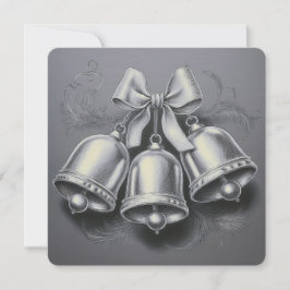 Festividades Hark, como os Bells: Um Cartão de Natal Minimalist