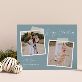 Festividades Instantâneo | Feliz Natal Cartão de Férias Dois