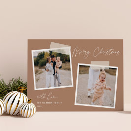 Festividades Instantâneo | Feliz Natal Cartão de Férias Dois