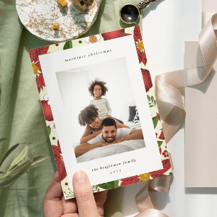 Festividades Jardim de inverno   Cartão com fotos de férias