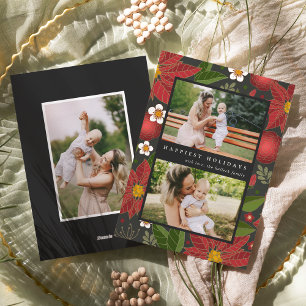 Festividades Jardim de inverno Cartão com fotos de férias