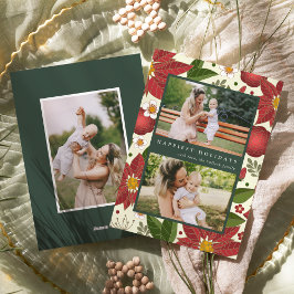 Festividades Jardim de inverno | Cartão com fotos de férias