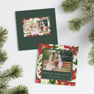 Festividades Jardim de inverno   Cartão com fotos de Férias Qua