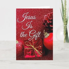 Festividades Jesus dobrou o cartão de saudação de Natal