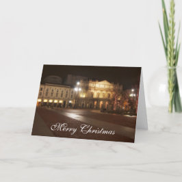 Festividades La Scala, cartão do Natal de Milão, Italia