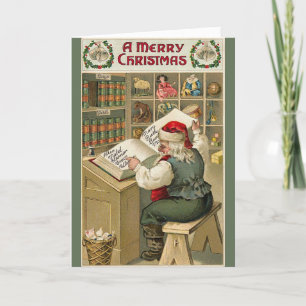 Festividades Lista de papais noeis e Cartão de Natal Retroativo