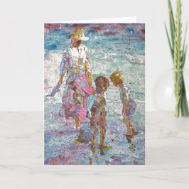 Festividades Luz de Reunião © – Cartão Fino de Arte em Branco