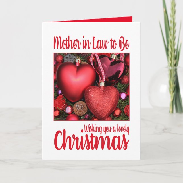 Festividades Mãe em Direito para ser um cartão de Natal adoráve (Frente)