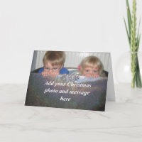 Melhor Natal Personalizado Qualquer Cartão de Carr