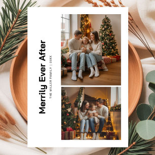 Festividades Merrivelmente Depois Do Cartão De Natal Da Família