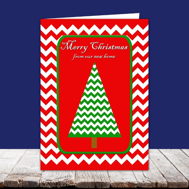 Festividades Movendo Cartão de Natal - Mudança de Endereço (Criador carregado)