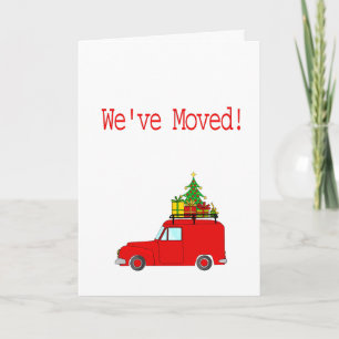 Festividades Movimentamos Carro e Cartão de Natal de Árvore