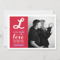 Muito amor | Cartão com fotos dia de os namorados