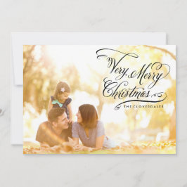 Festividades Muito Feliz Cartão de Natal