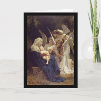 Festividades Música do cartão de Natal dos Angels