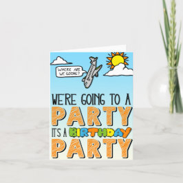 Festividades Na parte inferior de tudo o cartão de aniversário