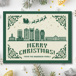 Festividades Nashville, Cartão postal de Natal do Skyline TN Sk