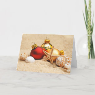 Festividades Natal no Cartão de Praia