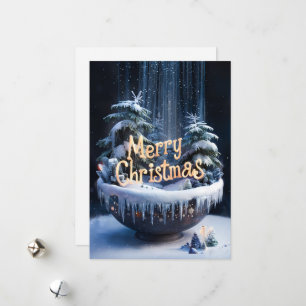 Festividades Natal no Mágico Bowl - Cartão de Natal nº 4