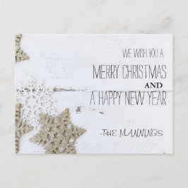 FESTIVIDADES NATAL RÚSTICO DO MERCADO | CARTÃO POSTAL DE FOTO D