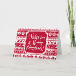 Festividades Nórdico - Cartão de Natal Escandinavo