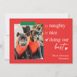 Festividades Nosso Melhor CARTÃO de Natal COLORIDO EDITÁVEL