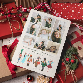Festividades Nutcracker | Férias de Natal | CARTÃO COM FOTOS