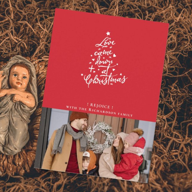 Festividades O Amor Caiu Do Cartão De Natal (Criador carregado)