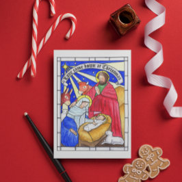 Festividades O amor veio abaixo do cartão de Natal